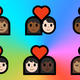 Nuevas parejas interraciales en los emojis de Windows 10. Imagen: Gizmodo en Español